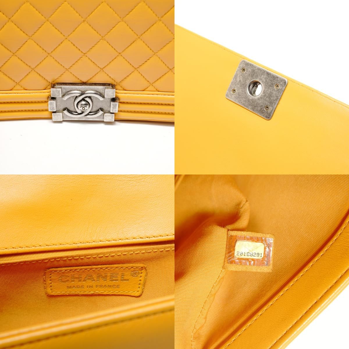 シャネル CHANEL 2014-15 ボーイシャネル フルフラップ チェーン ショルダーバッグ【中古】 CHANEL（シャネル） ショルダーバッグ 2014-15 ボーイシャネル フル