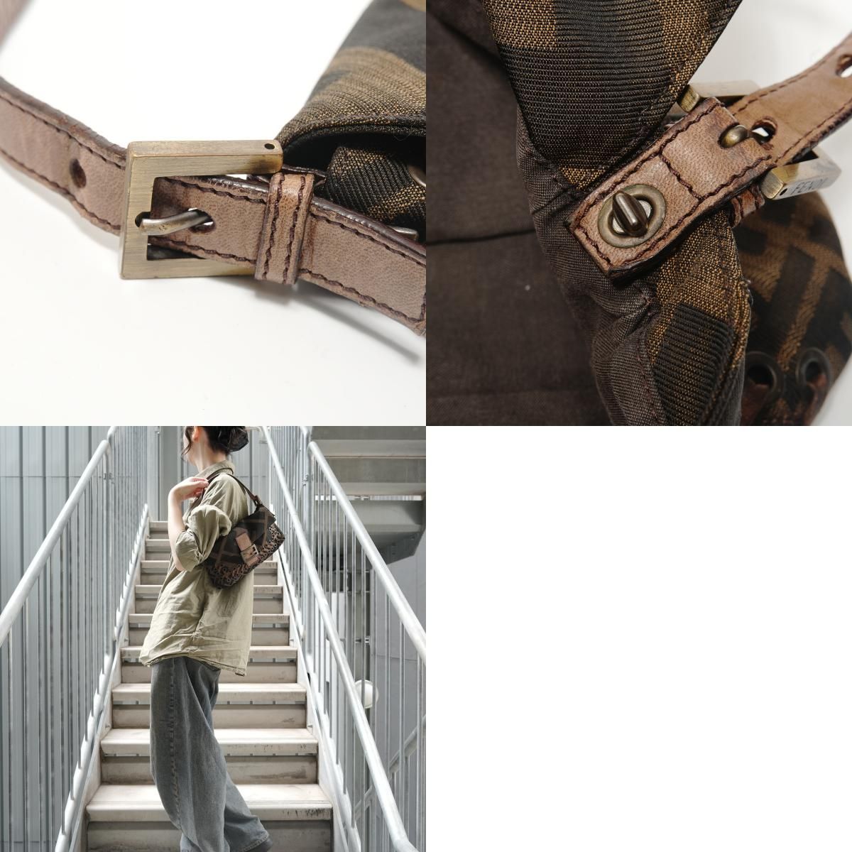 FENDI フェンディ ショルダーバッグ マンマバケット ワンショルダー 
