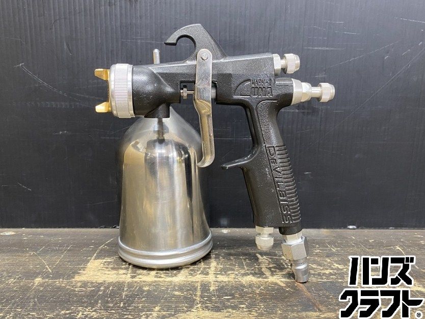 ●【送料無料】【中古品】DEVILBISS デビルビス LUNA MARK-2 スプレーガン ＋ 塗料カップ