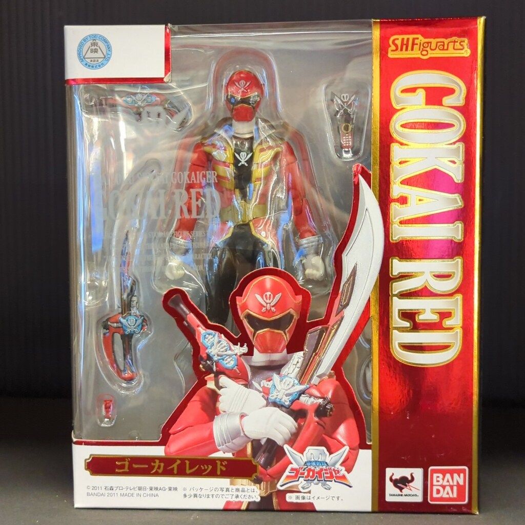 バンダイ S.H.Figuarts 海賊戦隊ゴーカイジャー ゴーカイレッド 通常版