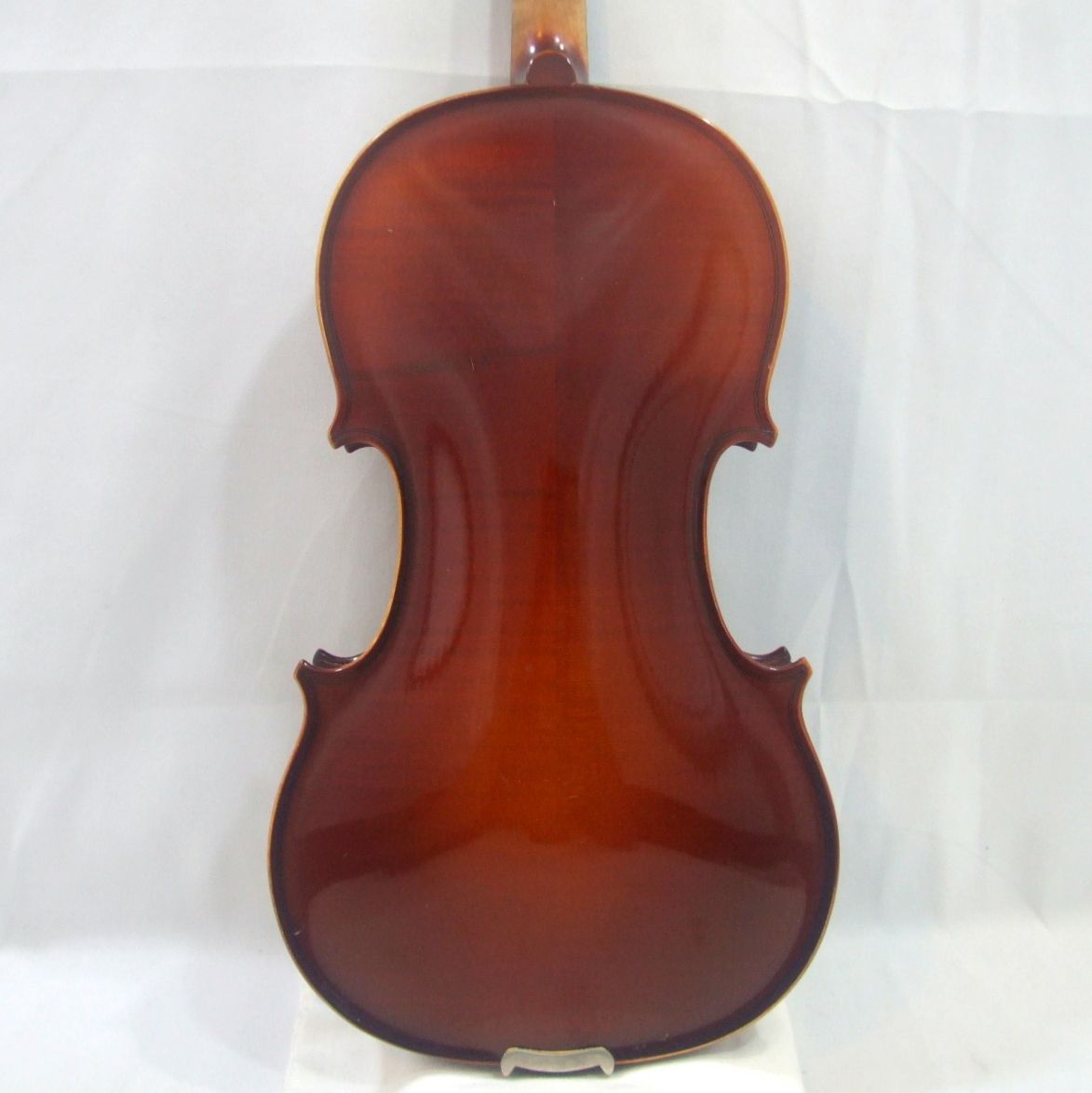 メンテ済み ドイツ製 カールヘフナー Karl Hofner HSG-V 4/4 2000s バイオリン 未使用弓 ケース 定価15万 虎杢 未使用 弓 ケース ナイロン弦 アジャスター内蔵テールピース 全国発送対応 中古バイオリン 名古屋近郊 愛知県清須市より 管理（カ）7029 ドイツ製 カールヘフナー バイオリン 1983年 分数3/4 KH66 未使用弓