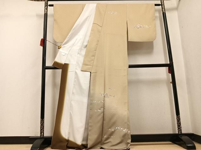 平和屋着物●訪問着　草花文　洗える着物　AABH5329ph 平和屋着物○訪問着 草花文 洗える着物 AABH5329ph - メルカリ