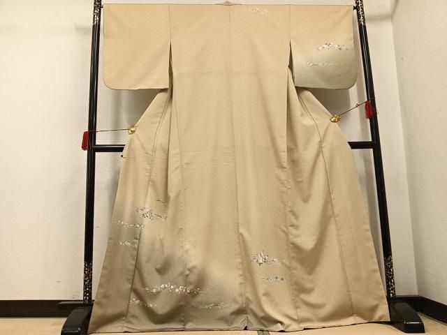 平和屋着物●訪問着　草花文　洗える着物　AABH5329ph 平和屋着物○訪問着 草花文 洗える着物 AABH5329ph - メルカリ
