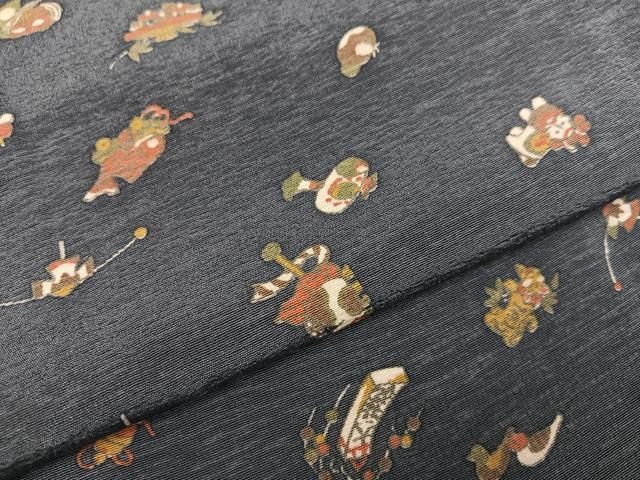 平和屋着物●上質な小紋　玩具文　正絹　逸品　AABH5330ph 平和屋着物○上質な小紋 玩具文 正絹 逸品 AABH5330ph - メルカリ