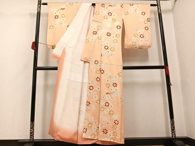 平和屋着物●上質な小紋　絞り　花尽くし　正絹　逸品　AABH5344ph 平和屋着物○上質な小紋 絞り 花尽くし 正絹 逸品 AABH5344ph - メルカリ