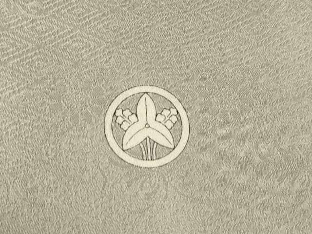 平和屋着物●豪華色留袖　駒刺繍　渡り橋地紙花文　金彩　正絹　逸品　AABH5851ck 平和屋着物○豪華色留袖 駒刺繍 渡り橋地紙花文 金彩 正絹 逸品