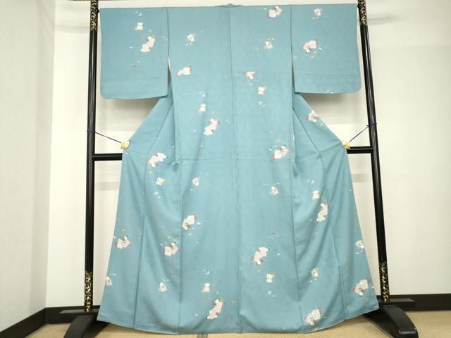 平和屋着物●上質な小紋　色紙花文　正絹　逸品　AABH5855ck 平和屋着物○上質な小紋 色紙花文 正絹 逸品 AABH5855ck - メルカリ