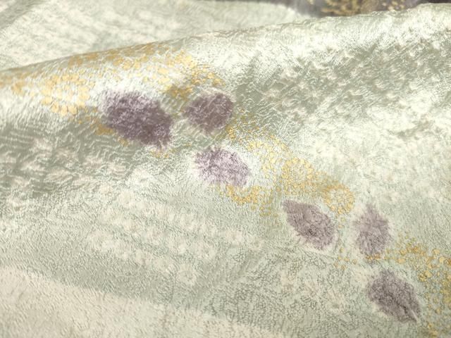 平和屋着物○訪問着 絞り 流水花文 金彩 正絹 逸品 AABH5866ck - メルカリ