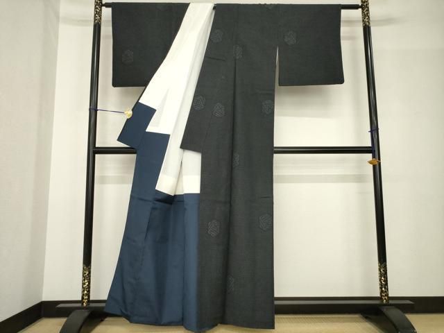 平和屋着物○結城紬 80亀甲 亀甲文 正絹 逸品 AABH5867ck - メルカリ