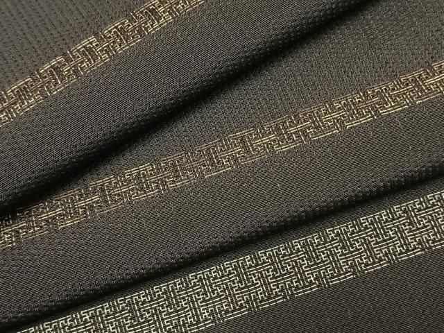 平和屋着物●お召　紗綾形間道　正絹　逸品　AABH4783fy 平和屋着物○お召 紗綾形間道 正絹 逸品 AABH4783fy - メルカリ