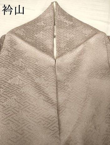 平和屋着物●訪問着　絞り　刺繍　流水草花文　金糸　正絹　逸品　AABH5912ck 平和屋着物○訪問着 絞り 刺繍 流水草花文 金糸 正絹 逸品 AABH5912ck