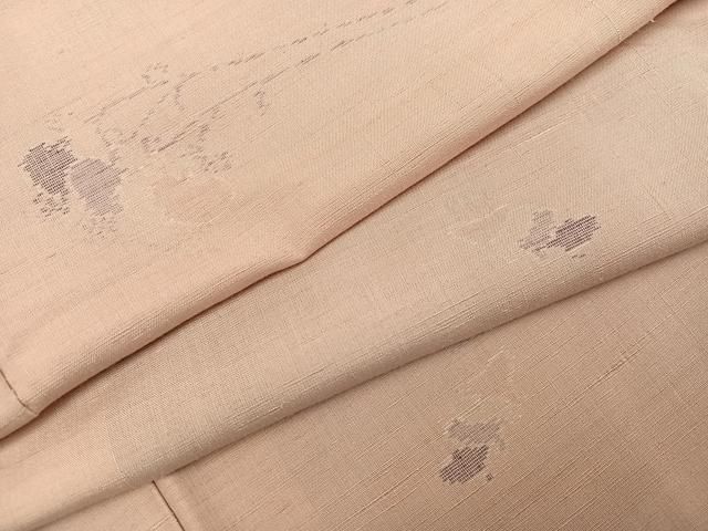 平和屋着物○上質な紬 花唐草文 正絹 逸品 AABH6869ph - メルカリ