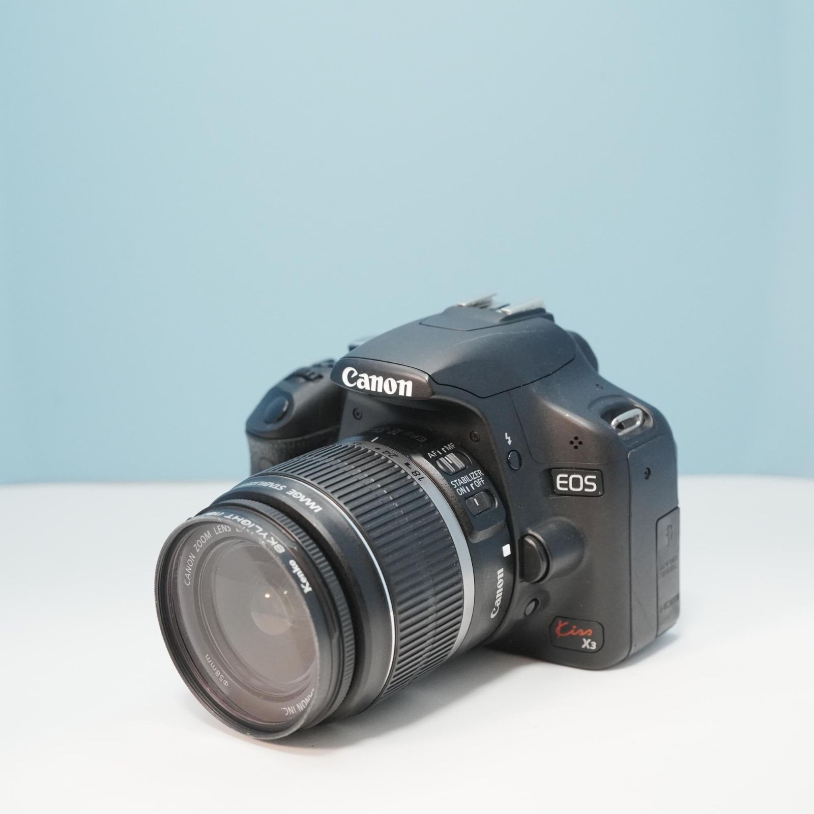 Canon EOS kiss X3 一眼レフ スマホ転送OK フルセット 美品 a6332