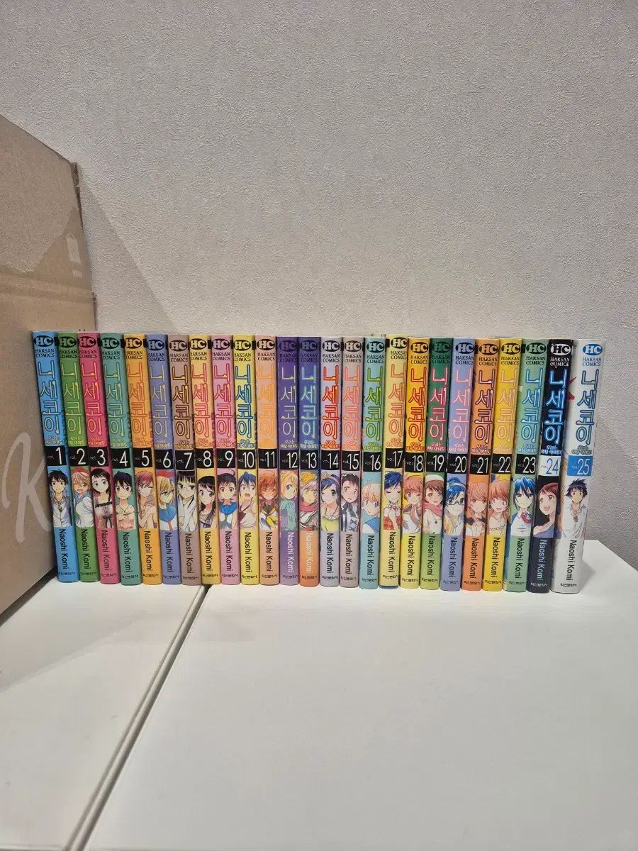 ニセコイ　全巻セット1-25 ニセコイ 全巻セット 1-25巻 古味直志 少年ジャンプ 漫画 中古 - メルカリ