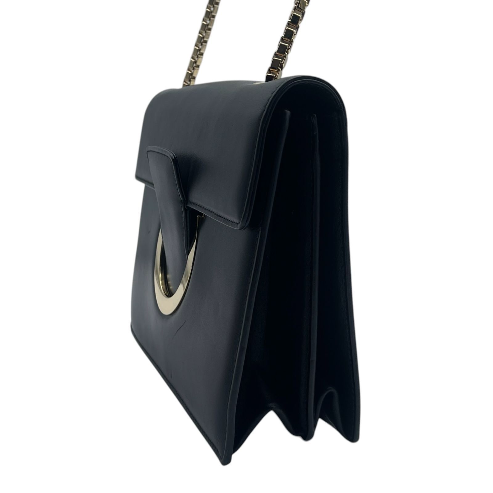 FERRAGAMO/SalvatoreFerragamo(サルバトーレフェラガモ) ショルダーバッグ タリア DY-21F893 ピンク チェーンショルダー レザー FERRAGAMO/SalvatoreFerragamo(サルバトーレフェラガモ) ショルダー