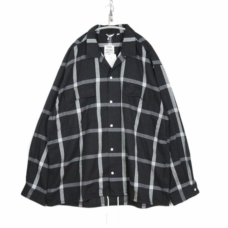 nanamica ネルシャツ チェック柄 Lサイズ 新品】メンズL ナナミカ フランネル パラカチェック シャツ nanamica