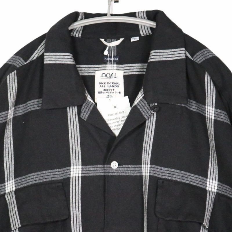 新品】メンズL ナナミカ フランネル パラカチェック シャツ nanamica