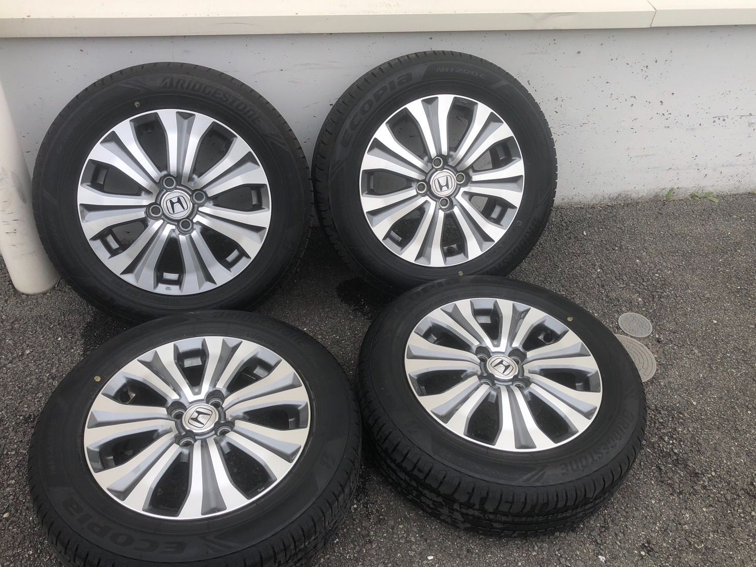 185/65R15 フリード純正 タイヤホイールセット GB5〜 ヨコハマ ブルー 