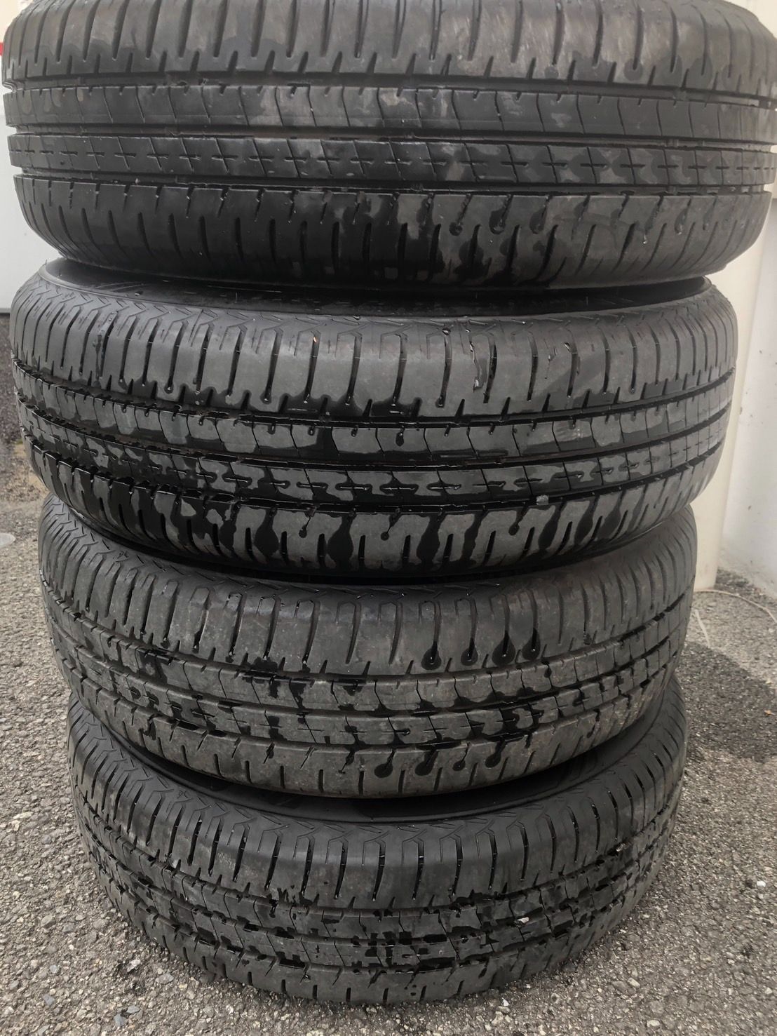 フリードスパイク 純正ホイールタイヤセット 185/65R15 No.1101 - メルカリ