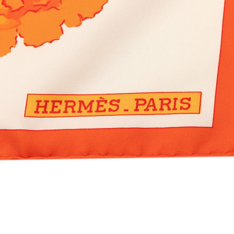 HERMES カレ90　Les Pivoines　芍薬　スカーフ 楽天市場】エルメス カレ90 LES Pivoines 芍薬 シャクヤク 100%シルク