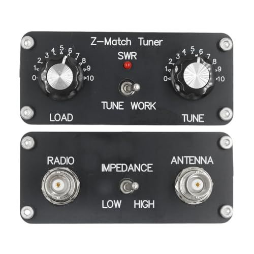 QRP Z-Match 手動チューナー アンテナ 5W チューナー 3-28 MHz