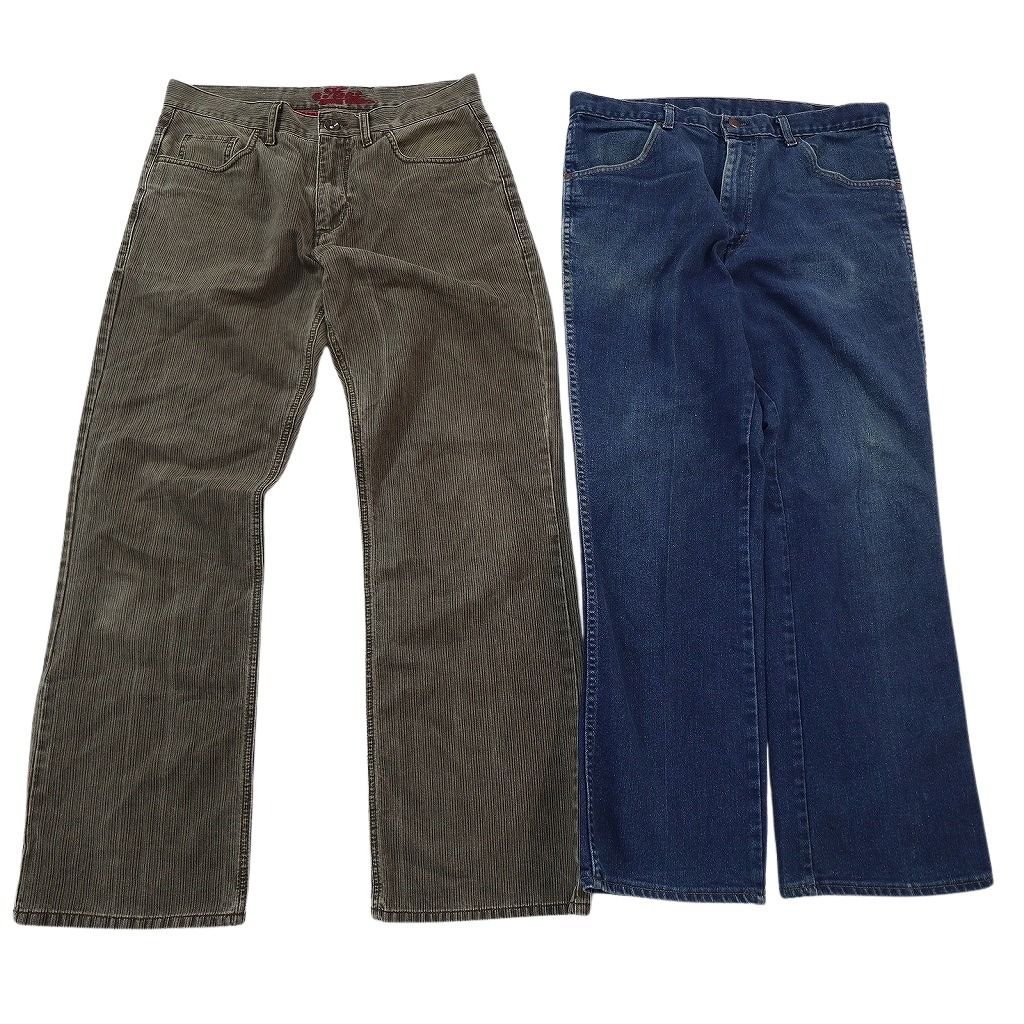 古着卸 まとめ売り デニムパンツ MIX 8枚セット ( メンズ 34