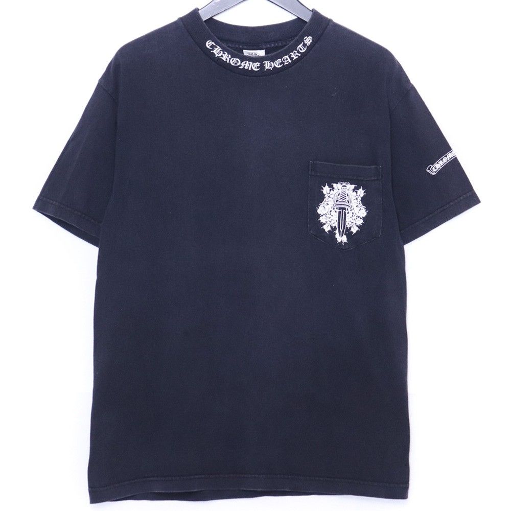 CHROME HEARTS スクロールラベル ポケット キッズ tシャツ 【公式通販】