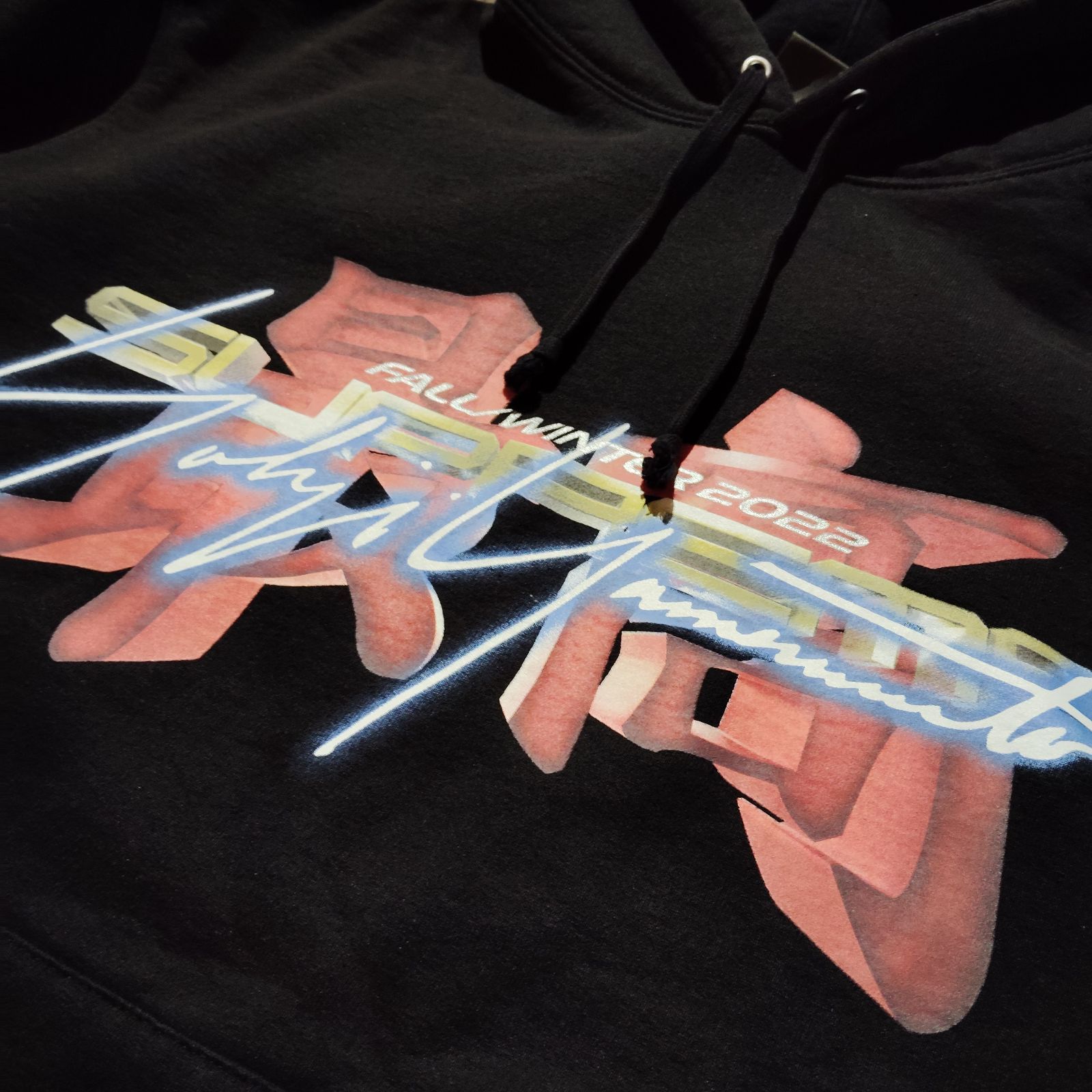 Supreme × Yohji Yamamoto 22aw TEKKEN Hooded Sweatshirt XL Black