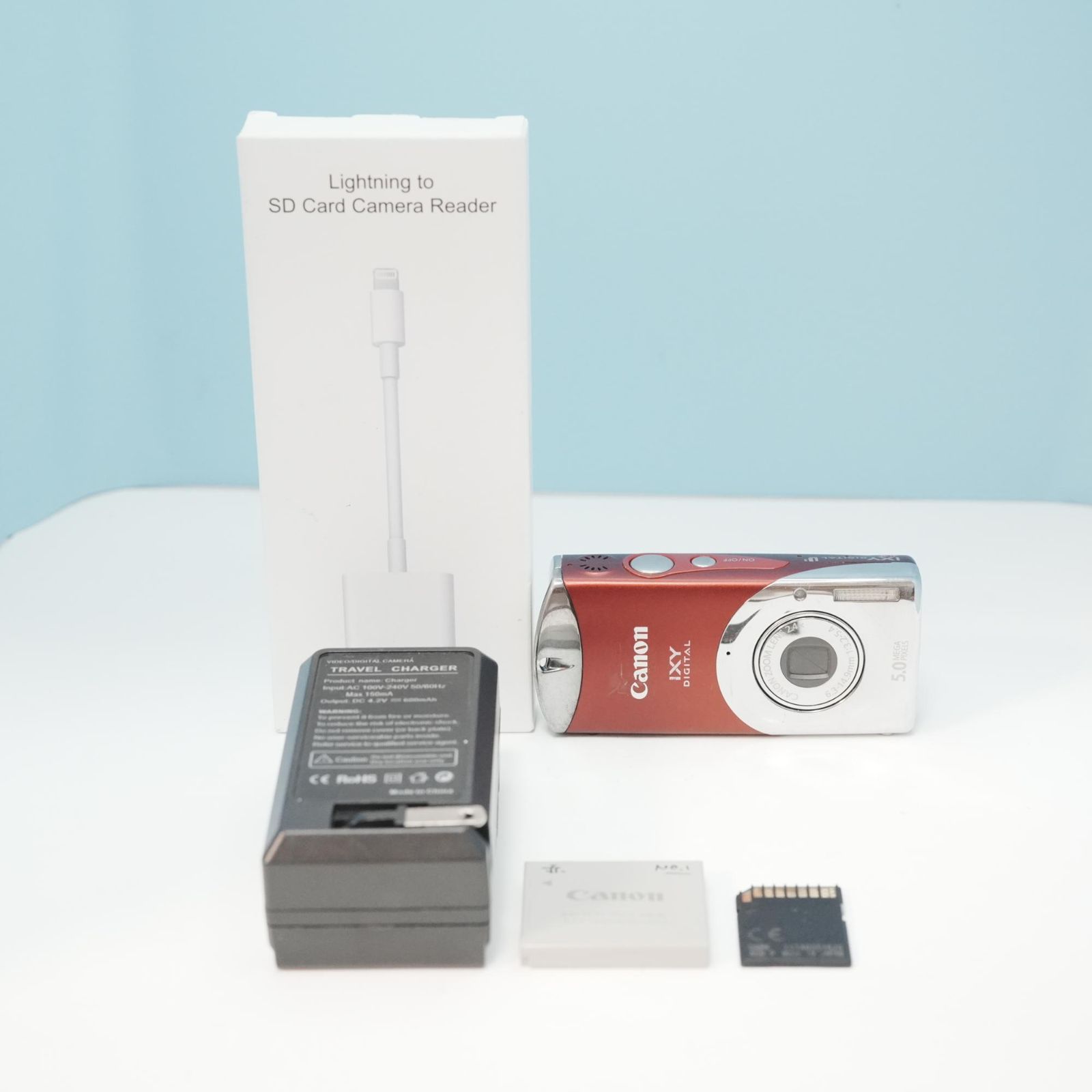 Canon IXY DIGITAL L3 デジカメ スマホ転送OK フルセット 美品 a6345