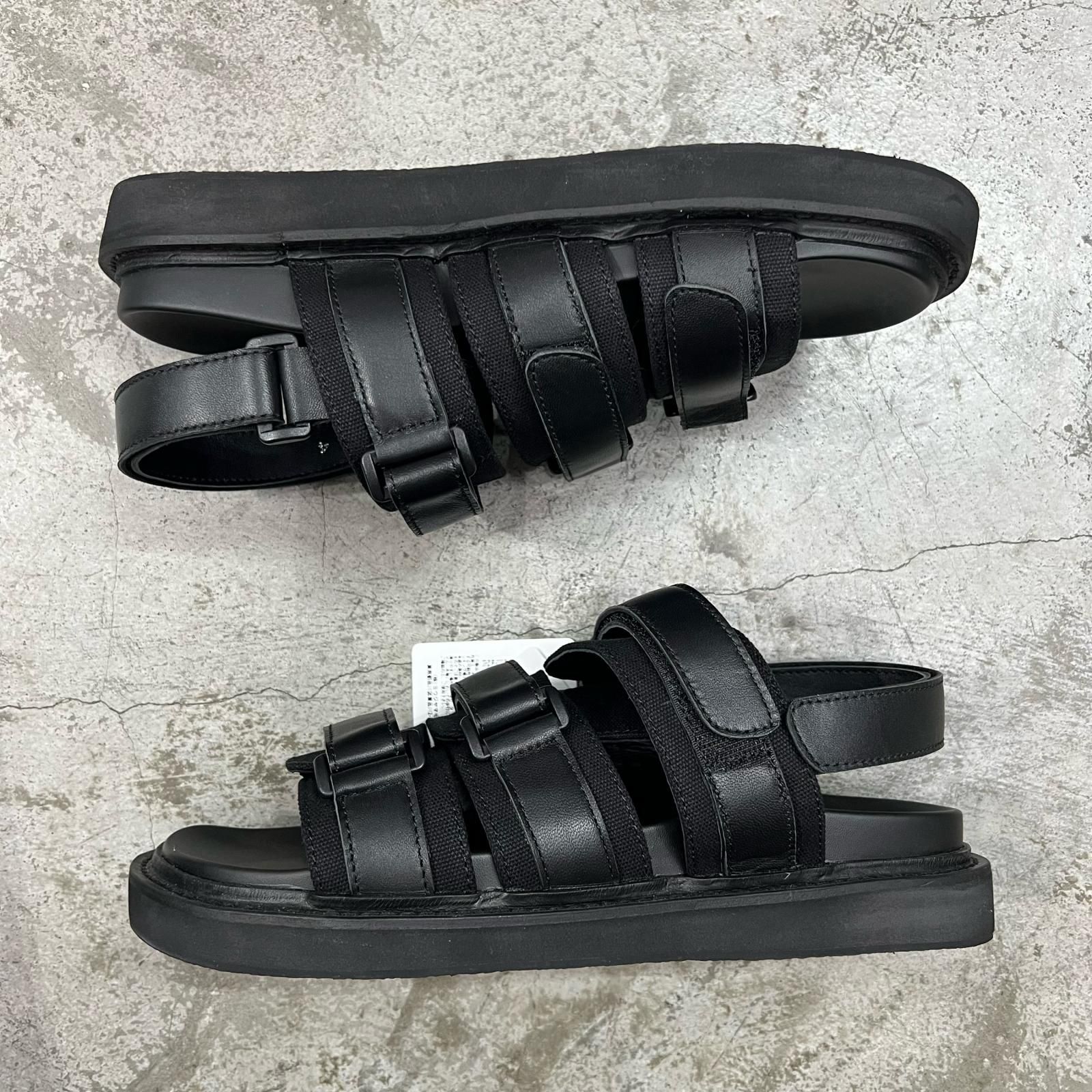 参考上代81400円 未使用 Yohji Yamamoto 25SS SHEEP/C CANVAS FOOTBED