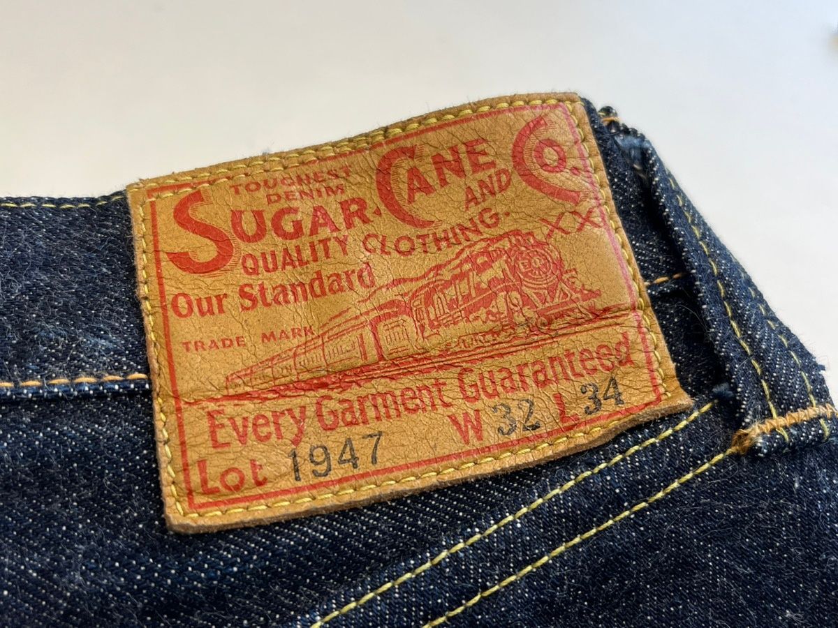 シュガーケーン SUGAR CANE lot 1947 STANDARD DENIM 濃紺 ジーンズ
