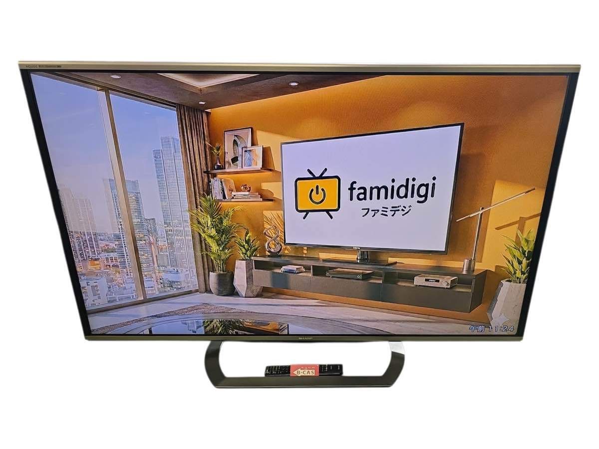 R2203) シャープ　 中古 SHARP LC-60G9 AQUOS クアトロン 液晶ＴＶ　 2013年製! テレビ 店頭取引大歓迎♪ Amazon | シャープ 60V型 フルハイビジョン 液晶テレビ AQUOS