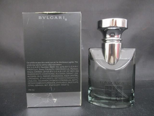 残8割 ブルガリ BVLGARI 香水 メンズ プールオム ソワール
