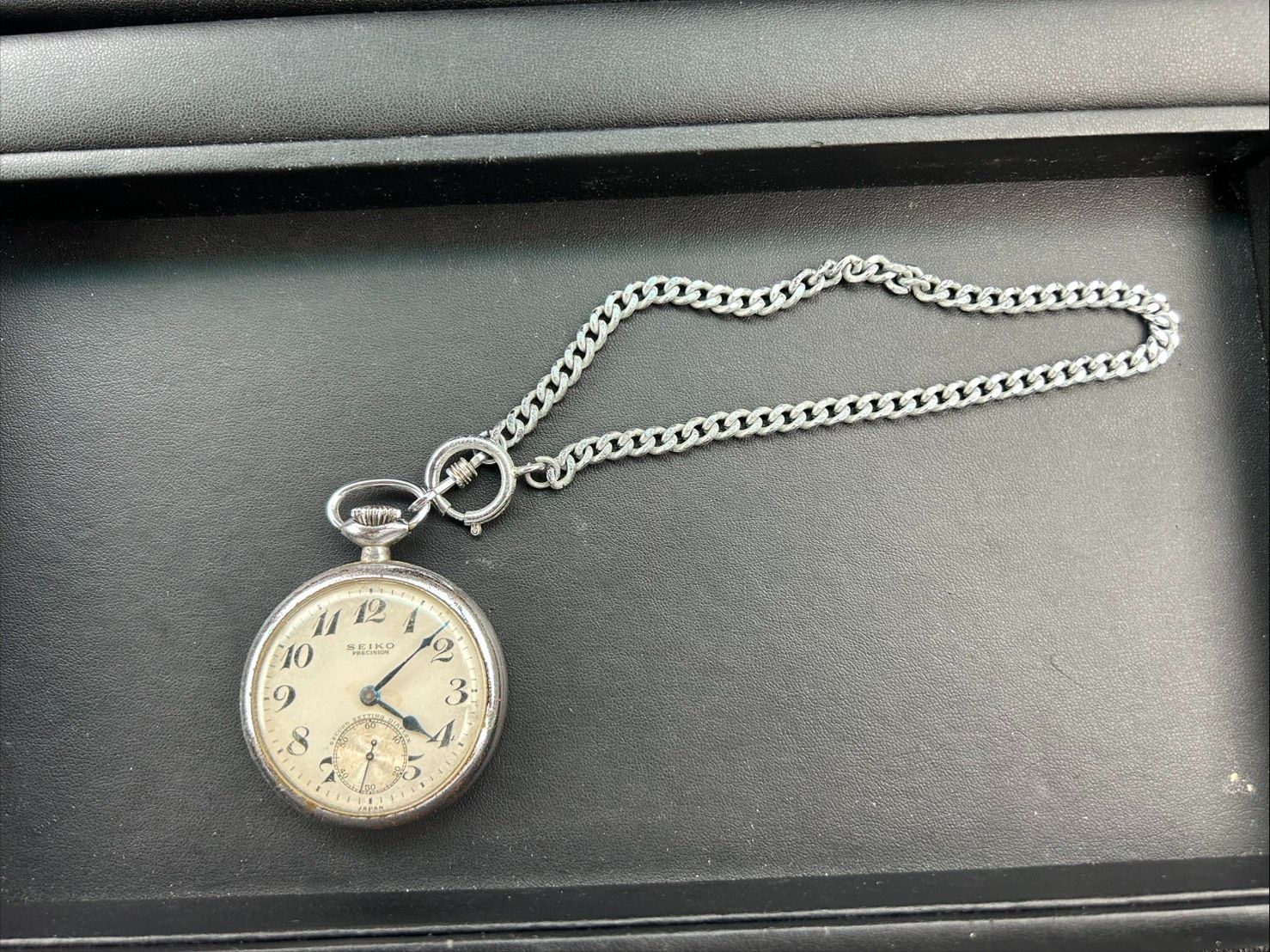 seiko セイコー プレシジョン 手巻き ヴィンテージ 懐中時計 鉄道時計 