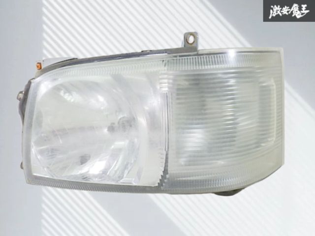 純正 ヘッド ランプ レンズ ライト 200系 ハイエース 4 5 6 7 型 KOITO 26-131 右 ハロゲン トヨタ ハイエース 200系 1型/2型 純正 ヘッドランプ 右 ハロゲン