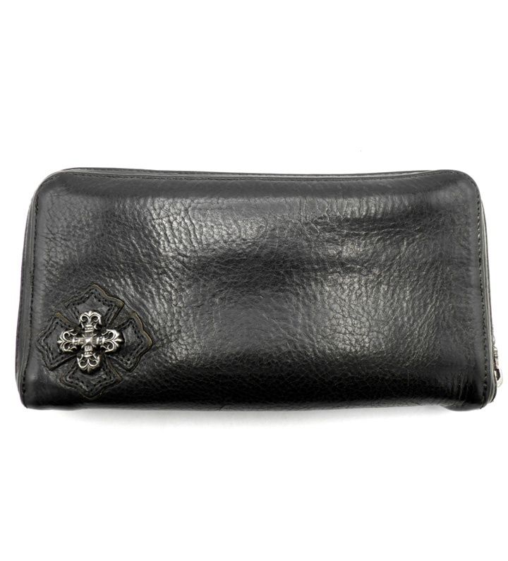 クロムハーツ　財布　フィリグリープラス　ダガーウォレット クロムハーツ CHROME HEARTS 【 REC F ZIP #2 】 フィリグリー プラス