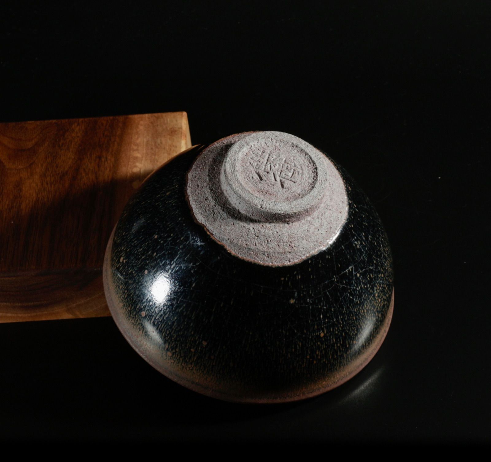 中古 建窯 兎毫天目茶碗 供御款 建盞 茶道具 コレクションCL0001 中古 建窯 兎毫天目茶碗 供御款 建盞 茶道具 コレクションCL0001