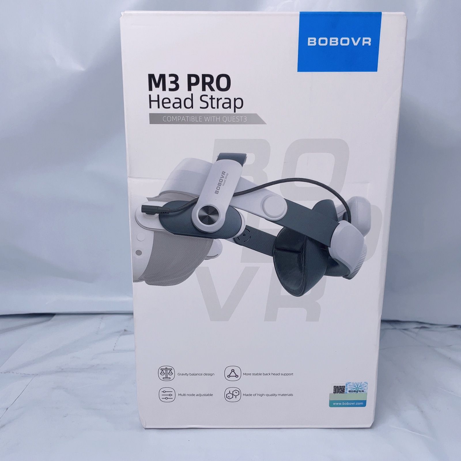 u003cMP2u003eBOBOVR M3 Pro バッテリーパックストラップ アクセサリー 