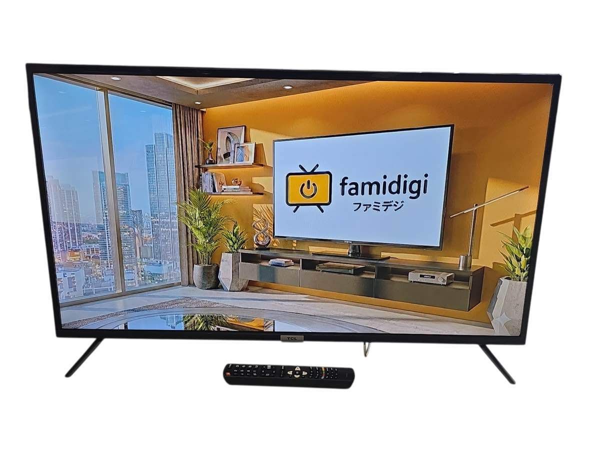 中古☆TCL 液晶カラーテレビ 40B400 ☆状態良好☆ TCL ティーシーエル 40V型 フルハイビジョン液晶テレビ