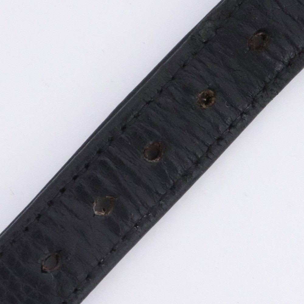 CHROME HEARTS ロックンロール レザーブレスレット タイニーバックル