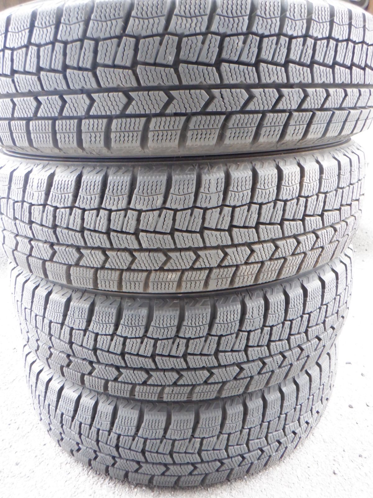 未使用に近い 155/65R14 ダンロップ ウィンターマックスWM02 2021年製