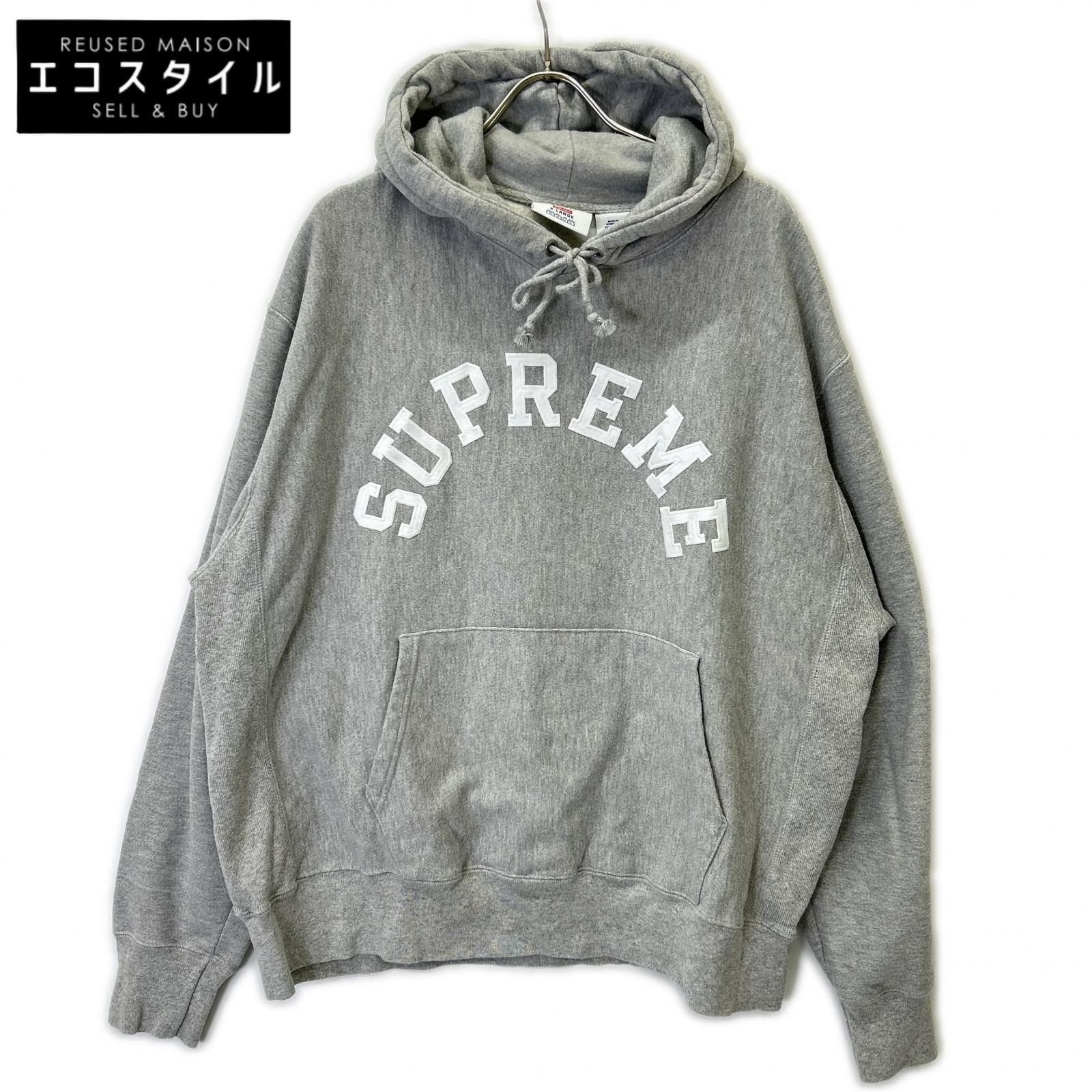 Supreme × Champion グレーパーカー L 【公式通販】