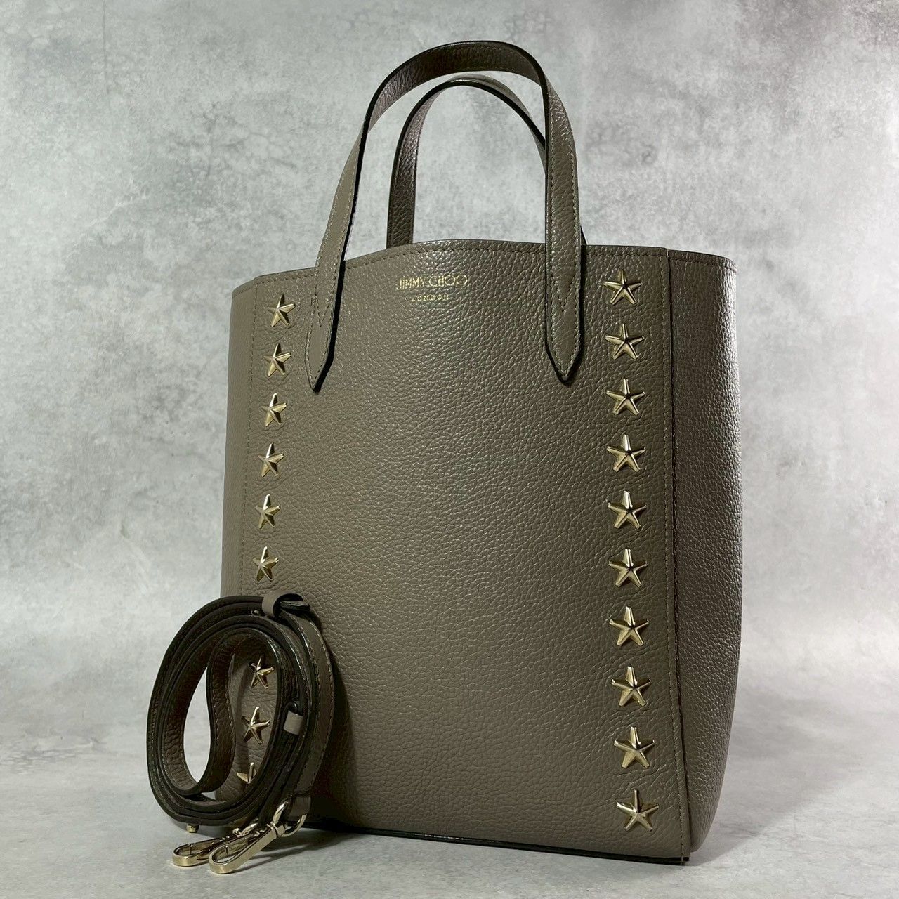 美品✨JIMMY CHOO ジミーチュウ ペガシ 2way ショルダーバッグ 