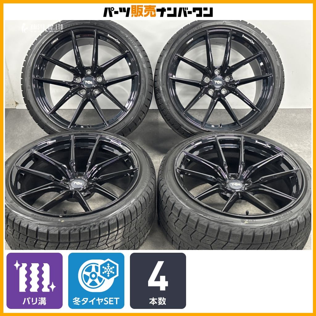バリ溝】J&G ブレイクスルー 19in 9.5J +20 PCD112 ヨコハマ アイス 
