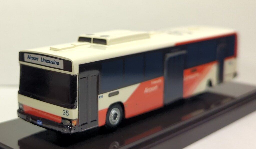 1/80 アドウィング 東京空港交通 ２台 バスコレクション アドウィング 1/80 ミニカー エアポートリムジン