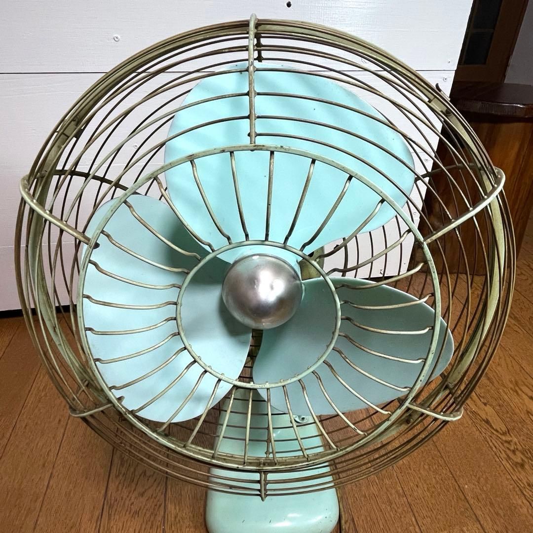動作OK】1960年代 三菱電機 DM-12GE 金属製 扇風機 レトロファン 動作OK】1960年代 三菱電機 DM-12GE 金属製 扇風機 レトロファン