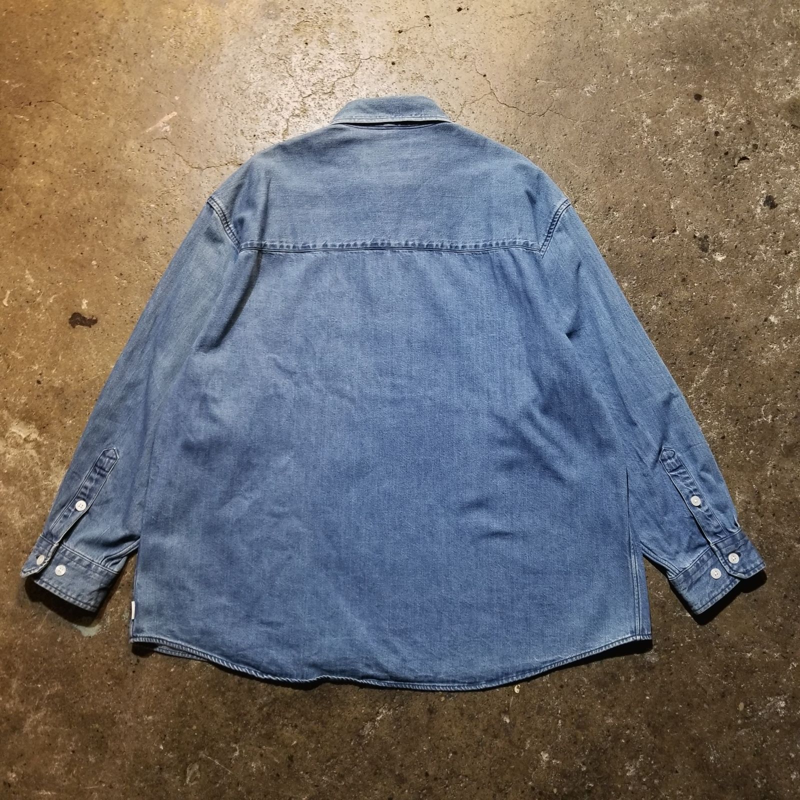 WTAPS 24ss ALLMAN / LS / COTTON. DENIM. CACTO 