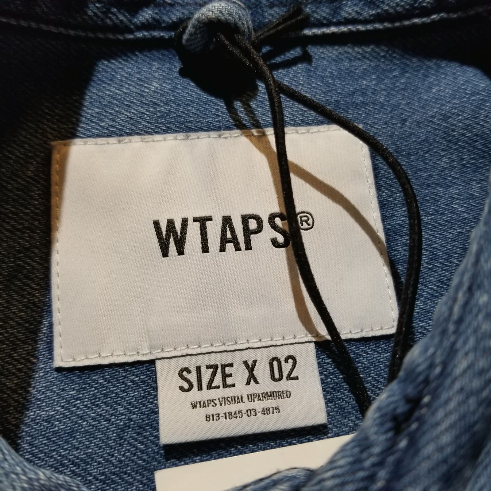 WTAPS 24ss ALLMAN / LS / COTTON. DENIM. CACTO 
