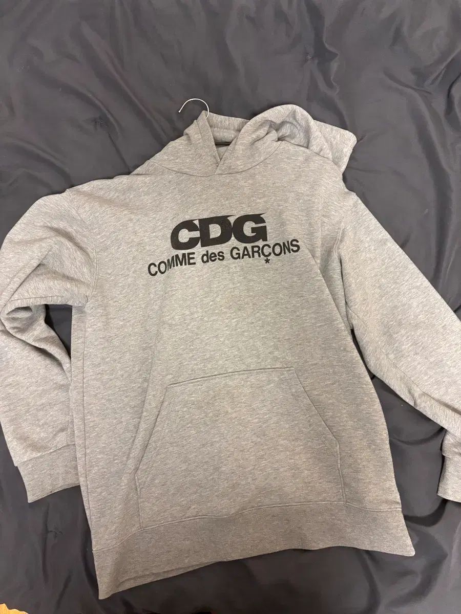 XXL) CDG フーディー グレー