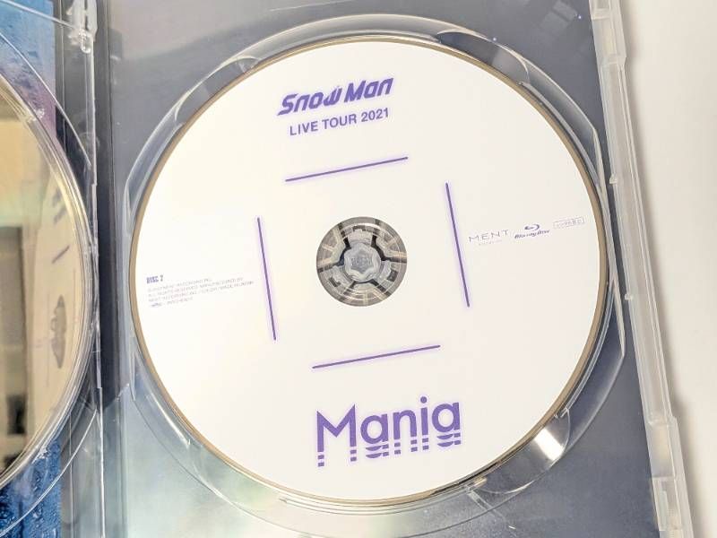 Man LIVE TOUR 2021 Mania Blu-ray新品 Snow Man LIVE TOUR 2021 Mania Blu-ray 2枚組 通常盤